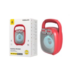 COLUNA DE SOM PORTÁTIL BLUETOOTH ONEPLUS NF4072 FM/TWS/USB VERMELHO COLUNA DE SOM PORTÁTIL BLUETOOTH ONEPLUS NF4072 FM/TWS/USB VERMELHO